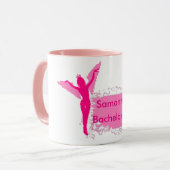 Mug Bachelorette rose (Devant gauche)