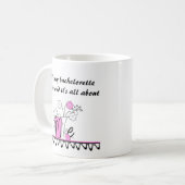 Mug Bachelorette tout au sujet de moi (Devant gauche)