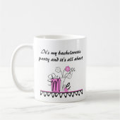 Mug Bachelorette tout au sujet de moi (Gauche)