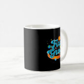 Mug Back to school outer space teacher first grade (Devant droit)