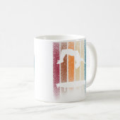 Mug Backflip Trampoline Jumping Jumper Tumbling Retro (Devant droit)