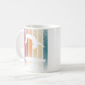 Mug Backflip Trampoline Jumping Jumper Tumbling Retro (Devant gauche)