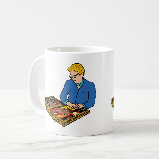 Mug Backgammon (Devant gauche)