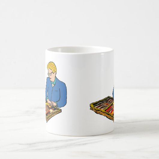 Mug Backgammon (Centre)