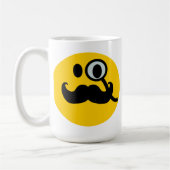 Mug Backgrnd personnalisable de monocle et de (Gauche)