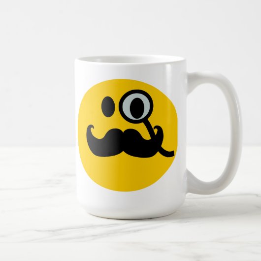 Mug Backgrnd personnalisable de monocle et de (Droite)