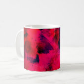 Mug Background texture template red (Devant gauche)