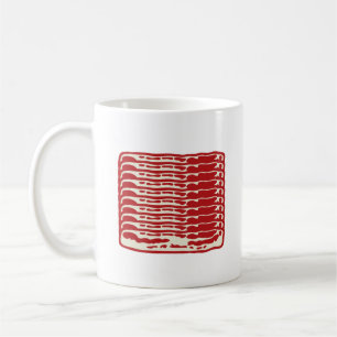 Mug Bacon bandes pour les amateurs de Bacon