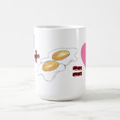 Mug BACON D'Association Alimentaire Classique + OEUFS (Centre)
