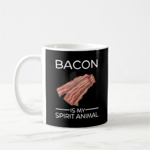 Mug Bacon Est Mon Esprit Animal Drôle Croustillant Cut