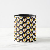 Mug Bacon et Motif d'oeufs (Centre)