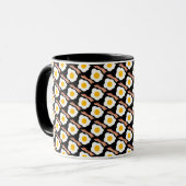 Mug Bacon et Motif d'oeufs (Devant gauche)