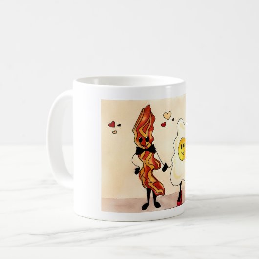 Mug Bacon et oeuf (Devant gauche)