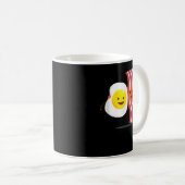 Mug Bacon Et Oeufs Best Breakfast Brunch Amis Tee (Devant droit)