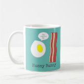 Mug Bacon et Oeufs Vous Me Complétez Personnalisé Drôl (Gauche)