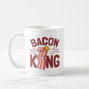 Mug Bacon King Meat Lover Cadeaux pour Hommes Garçon