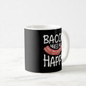 Mug Bacon Me Rend Heureux (Devant droit)