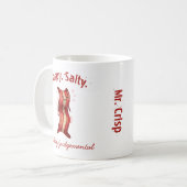 Mug Bacon mignon personnalisable à la main (Devant gauche)