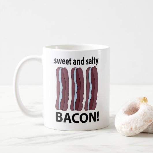 Mug Bacon sucré et salé (Avec donut)