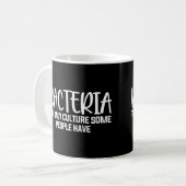 Mug Bactérie La Microbiologie Drôle Dire (Devant gauche)