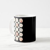 Mug Bactérie Microbiologie Bactérie Science Minuscule (Devant gauche)