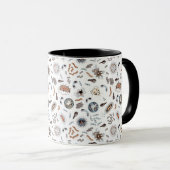 Mug Bactéries et motif de virus (Devant droit)
