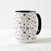 Mug Bactéries et motif de virus (Devant droit)