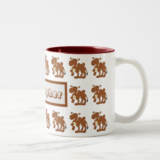 Mug Bactrian Camel Design (Droit)