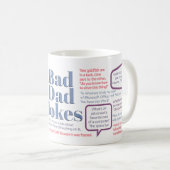 Mug Bad Dad plaisante l'idée amusante d'un cadeau de F (Devant droit)