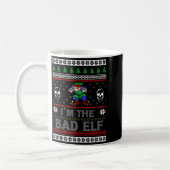 Mug Bad Elf Ugly Christmas For Elves Lover  (Gauche)