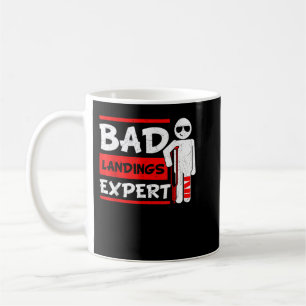 Mug Bad Landings Expert Broken Bones Foot Blessure R