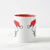 Mug Bad Mood Chat Édition de Noël (Centre)