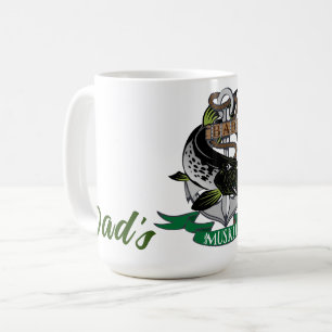 Mug Bad Muskie Encerclée autour du prix Ancre de batea