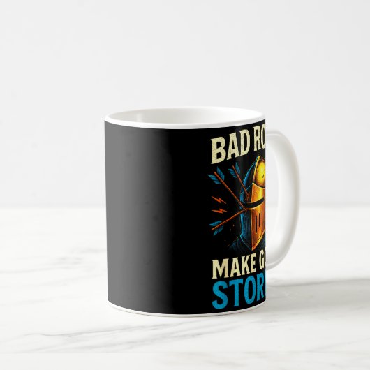 Mug Bad Rolls Make Good Stories - Rpg Gaming Fun (Devant droit)