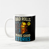 Mug Bad Rolls Make Good Stories - Rpg Gaming Fun (Gauche)