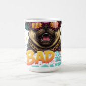 Mug Bad to the Bone Pug — Rude Dude Streetwear Design (Centre)
