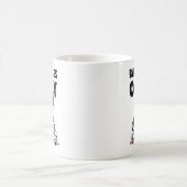 Mug "Bad Vibes Only" Drôle chat en colère (Centre)