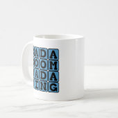 Mug Bada Boom Bada Bing, Onomatopée Allitérative (Devant gauche)