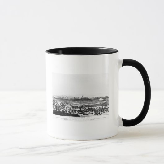 Mug Badajos pendant le siège de Charles gravé (Droite)