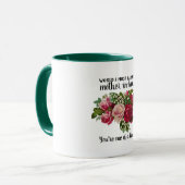 Mug BADASS - Cadeau de belle-mère - Un des Roses les p (Devant gauche)