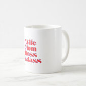 Mug Badass de la mère (Devant droit)