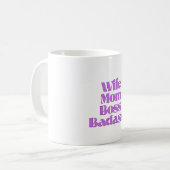Mug Badass de la mère (Devant gauche)