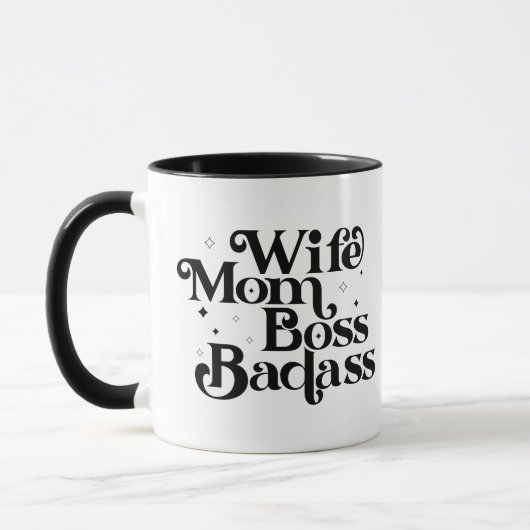 Mug Badass de la mère (Gauche)