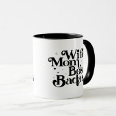Mug Badass de la mère (Devant droit)
