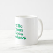 Mug Badass de la mère (Devant droit)