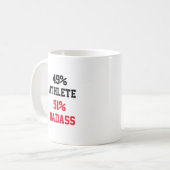 Mug Badass de l'athlète (Devant gauche)