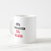 Mug Badass de radiodiffuseur (Devant gauche)