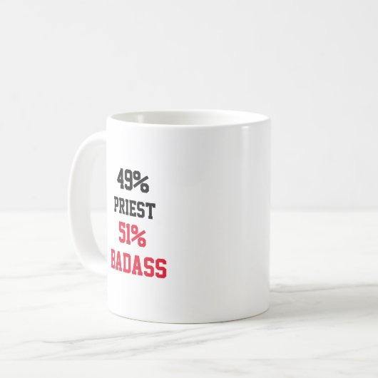 Mug Badass du prêtre (Devant gauche)
