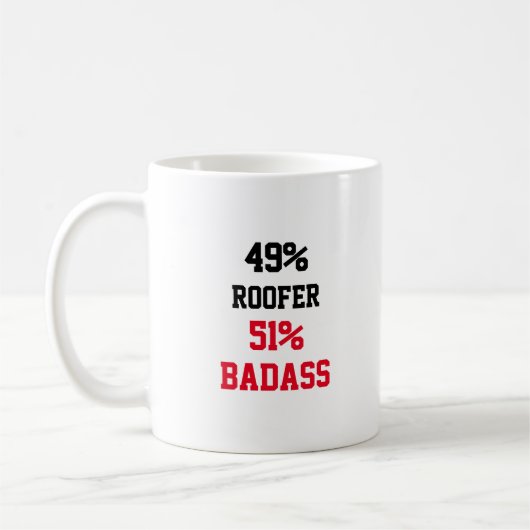 Mug Badass du toit (Gauche)