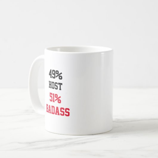 Mug Badass hôte (Devant gauche)